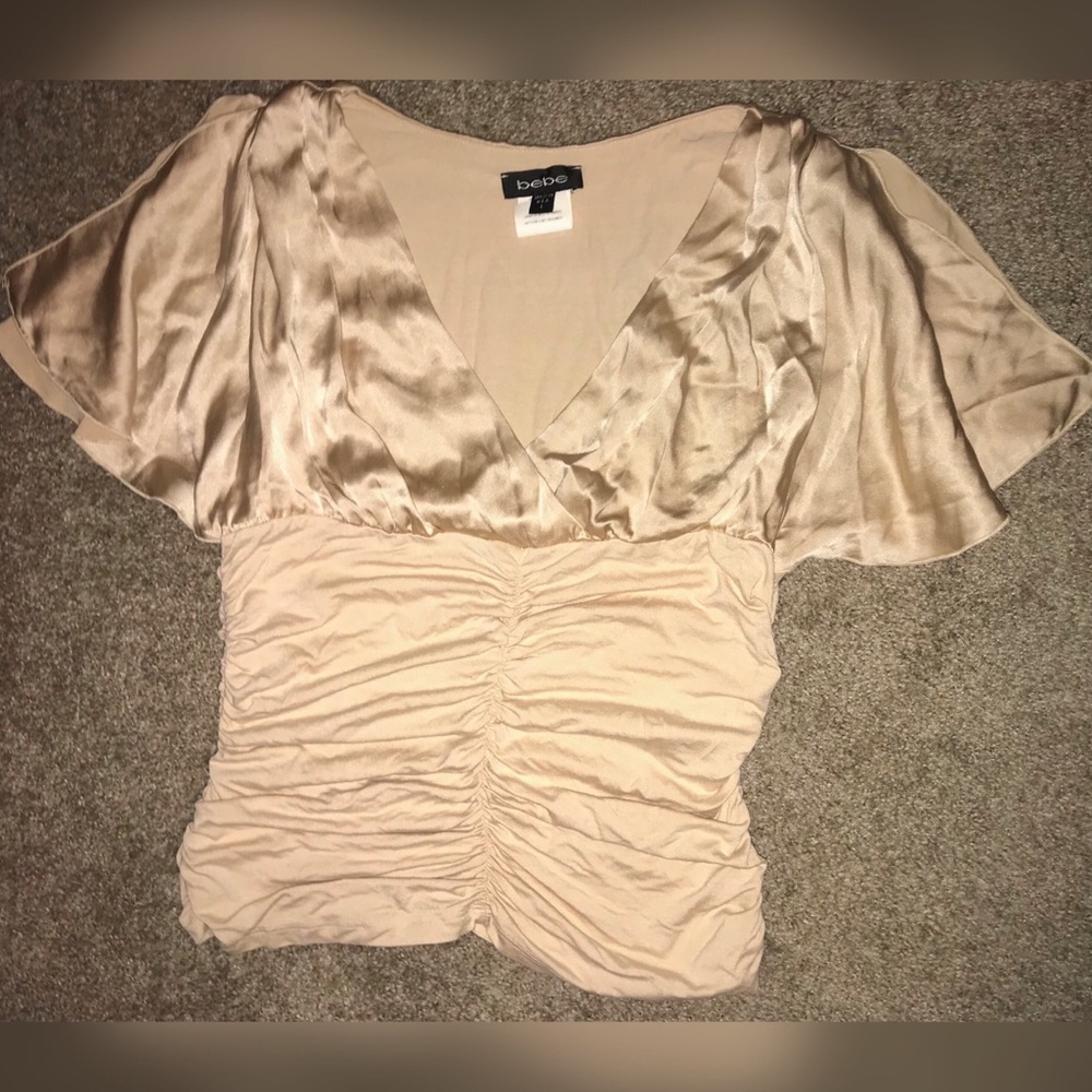 BEBE Nude Shirt